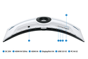 מסך מחשב ‏57 ‏אינטש Samsung Odyssey Neo G9 LS57CG952NM 4K סמסונג
