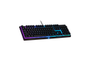 מקלדת מחשב גיימינג COOLERMASTER MK110 BLACK RGB