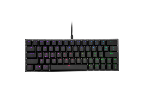 מקלדת למחשב גיימינג COOLERMASTER SK620 BLACK KEYBOARD - SWITH BROWN