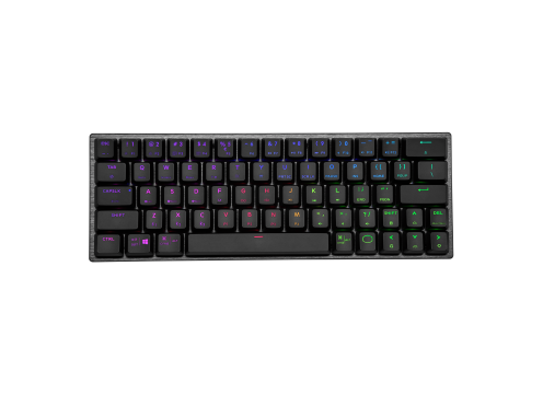 מקלדת אלחוטית COOLERMASTER SK622 BLUETOOTH BLACK KEYBOARD - SWITH RED