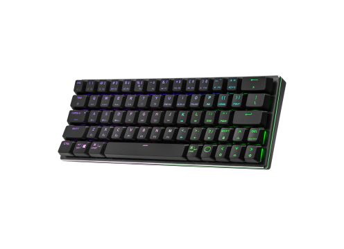 מקלדת אלחוטית COOLERMASTER SK622 BLUETOOTH BLACK KEYBOARD - SWITH RED