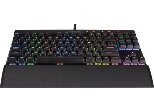 מקלדת גיימינג מכנית CORSAIR K65 LUX RGB COMPACT - CHERRY MX RGB RED