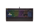 מקלדת גיימינג מכנית שקטה CORSAIR STRAFE RGB CHERRY MX