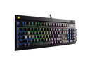 מקלדת גיימינג מכנית שקטה CORSAIR STRAFE RGB CHERRY MX