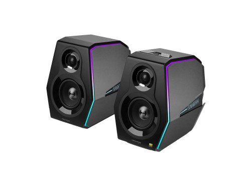 רמקולים לגיימינג 2.0 EDIFIER G5000 88W RGB צבע שחור