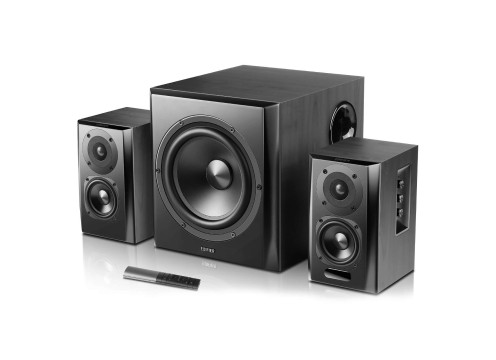 מערכת רמקולים 2.1 עם סאבוופר EDIFIER S351DB 150W BLUETOOTH צבע שחור