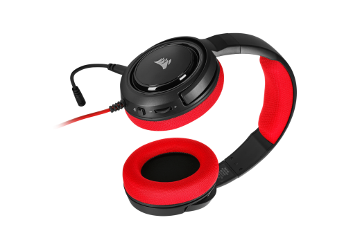 CORSAIR HS35 STEREO GAMING HEADSET - RED