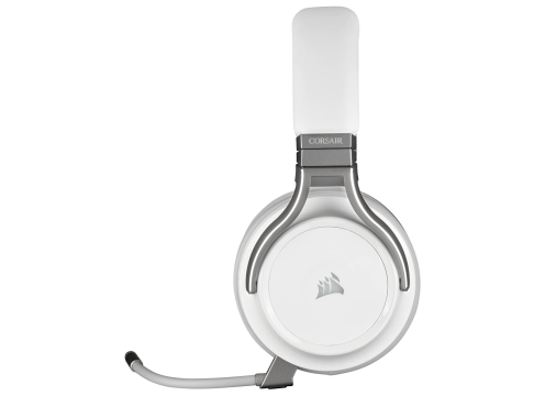 אוזניות גיימינג אלחוטי CORSAIR VIRTUOSO RGB WIRELESS HIGH-FIDELITY — WHITE