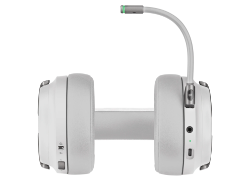 אוזניות גיימינג אלחוטי CORSAIR VIRTUOSO RGB WIRELESS HIGH-FIDELITY — WHITE