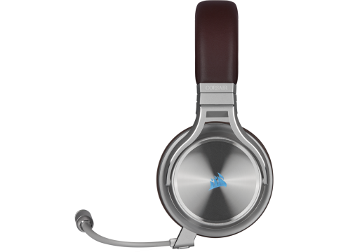 אוזניות גיימינג אלחוטי CORSAIR VIRTUOSO RGB WIRELESS SE HIGH-FIDELITY — ESPRESSO