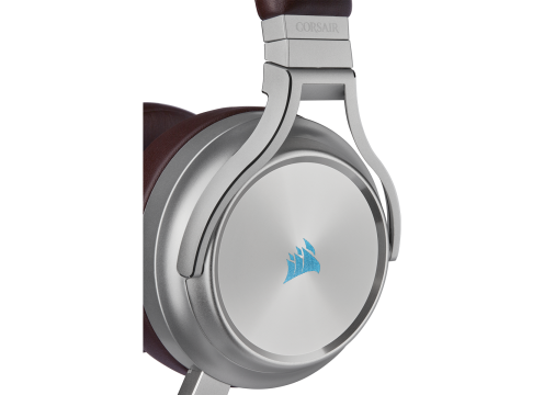 אוזניות גיימינג אלחוטי CORSAIR VIRTUOSO RGB WIRELESS SE HIGH-FIDELITY — ESPRESSO