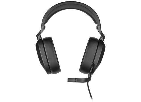אוזניות גיימינג CORSAIR HS65 SURROUND WIRED - CARBON