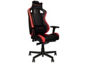 כיסא גיימינג NOBLECHAIRS EPIC COMPACT BLACK/CARBON/RED בצבע שחור/קרבון/אדום