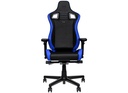 כיסא גיימינג NOBLECHAIRS EPIC COMPACT BLACK/CARBON/BLUE בצבע שחור/קרבון/כחול