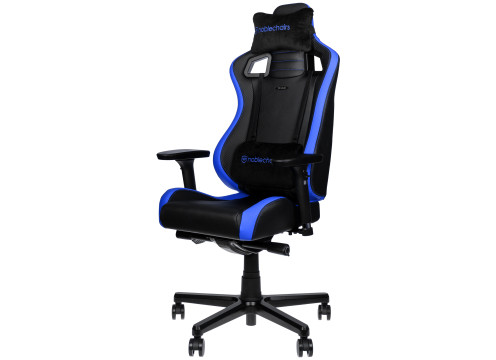 כיסא גיימינג NOBLECHAIRS EPIC COMPACT BLACK/CARBON/BLUE בצבע שחור/קרבון/כחול