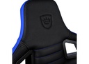 כיסא גיימינג NOBLECHAIRS EPIC COMPACT BLACK/CARBON/BLUE בצבע שחור/קרבון/כחול