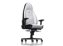 כיסא גיימינג NOBLECHAIRS ICON WHITE/BLACK בצבע לבן/שחור