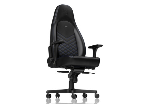 כיסא גיימינג NOBLECHAIRS ICON BLACK/BLUE בצבע שחור/כחול