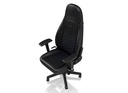 כיסא גיימינג NOBLECHAIRS ICON BLACK/BLUE בצבע שחור/כחול