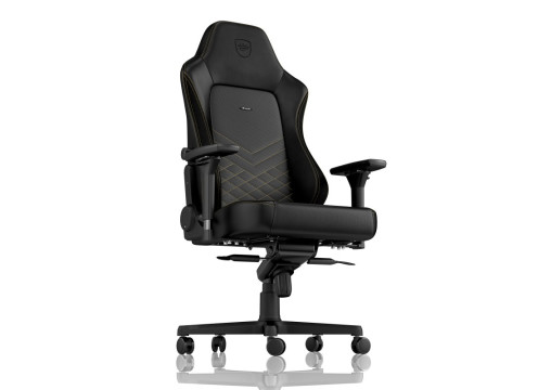 כיסא גיימינג NOBLECHAIRS HERO BLACK/GOLD בצבע שחור/ זהב