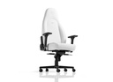 כיסא גיימינג NOBLECHAIRS ICON WHITE EDITION בצבע לבן