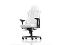 כיסא גיימינג NOBLECHAIRS HERO WHITE EDITION בצבע לבן