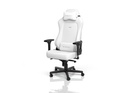 כיסא גיימינג NOBLECHAIRS HERO WHITE EDITION בצבע לבן