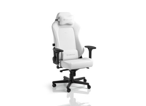 כיסא גיימינג NOBLECHAIRS HERO WHITE EDITION בצבע לבן