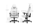 כיסא מנהלים NOBLECHAIRS LEGEND WHITE EDITION בצבע לבן