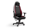 כיסא מנהלים NOBLECHAIRS LEGEND BLACK/WHITE/RED בצבע שחור/לבן/אדום