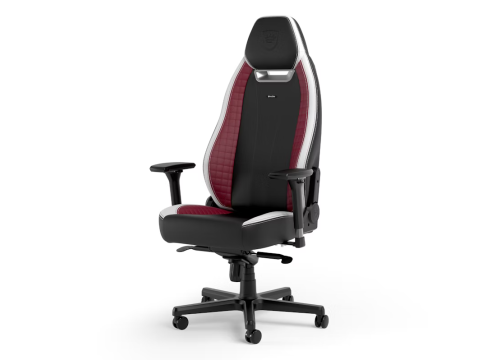 כיסא מנהלים NOBLECHAIRS LEGEND BLACK/WHITE/RED בצבע שחור/לבן/אדום