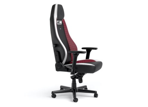 כיסא מנהלים NOBLECHAIRS LEGEND BLACK/WHITE/RED בצבע שחור/לבן/אדום