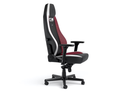 כיסא מנהלים NOBLECHAIRS LEGEND BLACK/WHITE/RED בצבע שחור/לבן/אדום