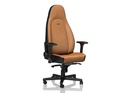 כיסא גיימינג NOBLECHAIRS ICON REAL LEATHER COGNAC/BLACK עור אמיתי