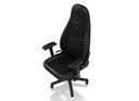 כיסא גיימינג NOBLECHAIRS ICON REAL LEATHER BLACK עור אמיתי