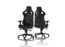 כיסא גיימינג NOBLECHAIRS EPIC REAL LEATHER BLACK עור אמיתי