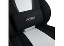 NITRO CONCEPTS E250 GAMING CHAIR BLACK/WHITE
