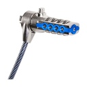 Targus Combination Security Lock-Slot Lock Grey/Metal