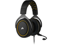 CORSAIR HS60 PRO SURROUND GAMING HEADSET - YELLOW
