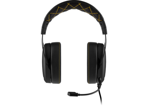 CORSAIR HS60 PRO SURROUND GAMING HEADSET - YELLOW
