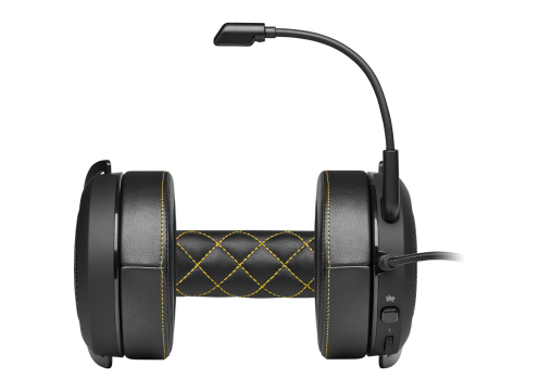 CORSAIR HS60 PRO SURROUND GAMING HEADSET - YELLOW