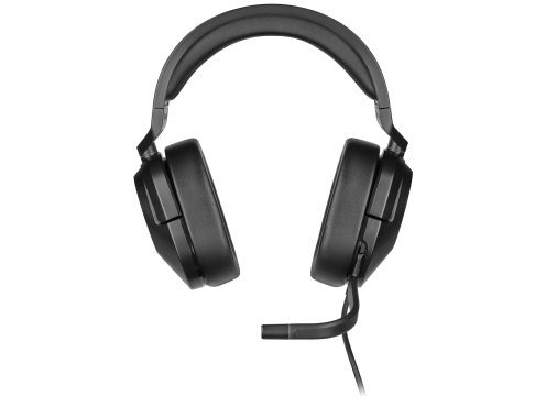 אוזניות גיימינג CORSAIR HS55 STEREO WIRED - CARBON
