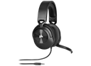 אוזניות גיימינג CORSAIR HS55 STEREO WIRED - CARBON
