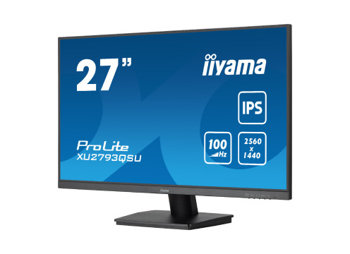 מסך מחשב IIYAMA 27" PROLITE IPS WQHD 100HZ 1MS