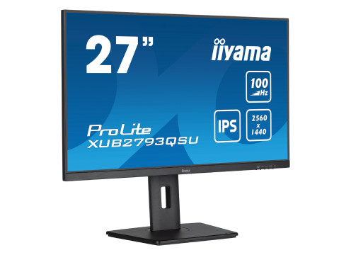 מסך מחשב IIYAMA 27" PROLITE IPS WQHD 100HZ 1MS