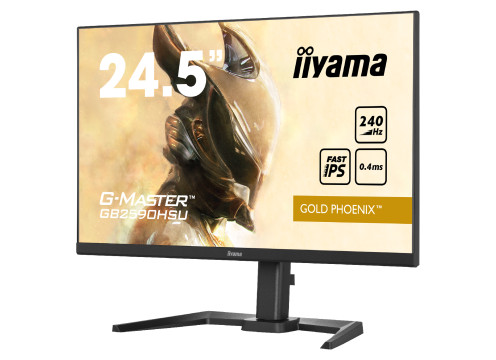 מסך מחשב לגיימינג IIYAMA 24.5" G-MASTER IPS FHD 240HZ 0.4MS