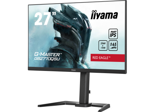 מסך מחשב גיימינג IIYAMA 27" WQHD 165HZ 0.5MS G-MASTER GAMING IPS
