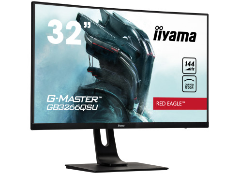מסך גיימינג קעור IIYAMA 31.5" WQHD 144HZ 1MS VA