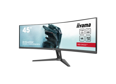 מסך גיימינג קעור IIYAMA 45" G-MASTER DUAL QHD VA 165HZ 1500R
