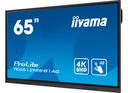 מסך מגע אינטראקטיבי בגודל 65 אינצ' IIYAMA 65" PROLITE IPS 40PT TOUCH 4K INTERACTIVE